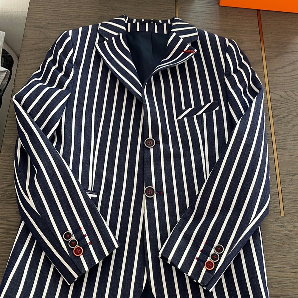 Moustache boys blazer